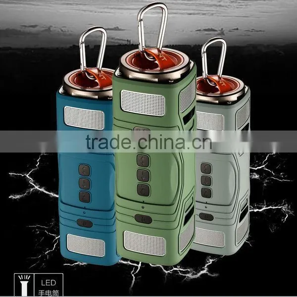 2015 High Quality Bestselling Bluetooth Speaker Rider Ear God Outdoor LED Dustproof Waterproof Speaker Hands Free Speaker photo-2