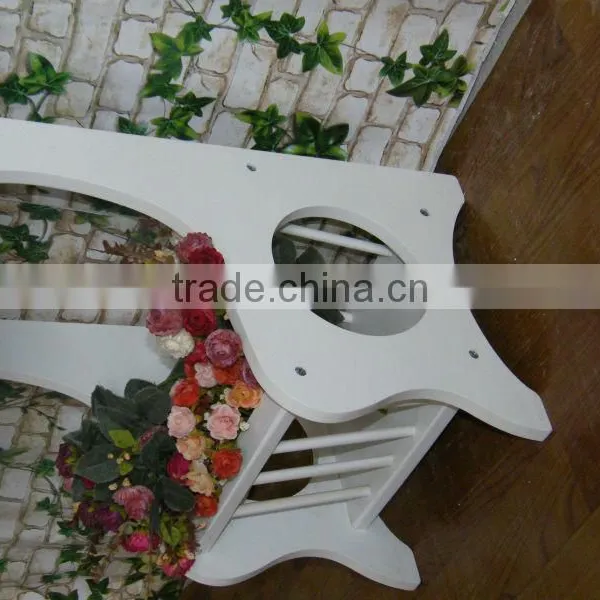 Home Furnishing Round End Table, White T10-2040 photo-4