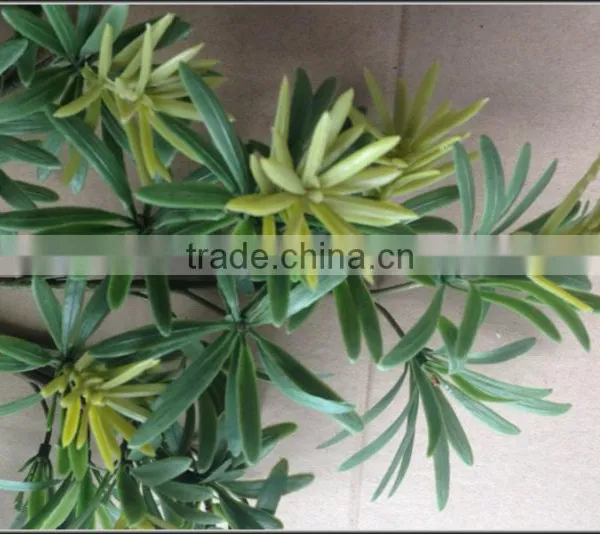 Artificial Podocarpus Tree Branch photo-4