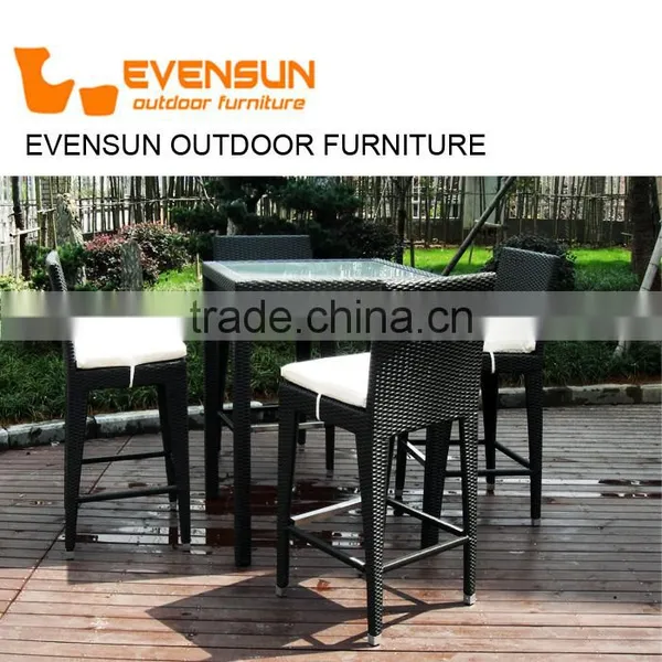 2016 China Manufacturer Vintage Rattan Wick High Chair Bar Stool photo-2