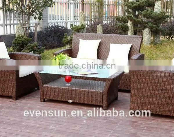 Cheap Outdoor Rattan Furniture Rattan Sofa photo-4
