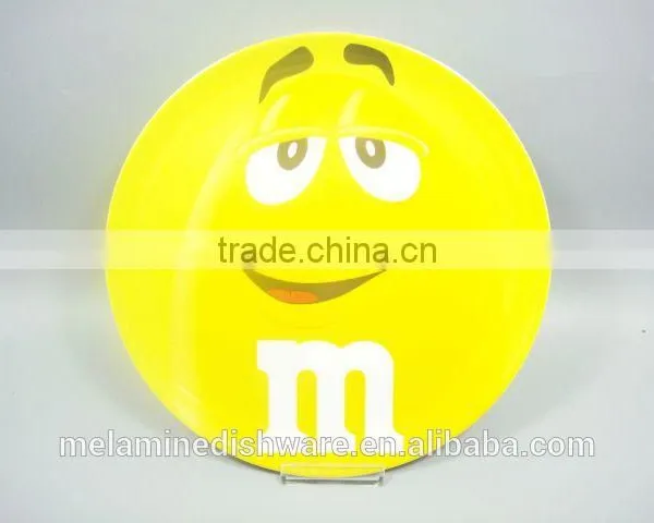 Round Melamine Fruit Dessert Plate for Kid Children photo-4