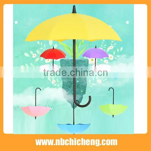 Umbrella Wall Mount Hook Key Holder Storage Stand Hanging Hooks For Bathroom Wall Shelf photo-3