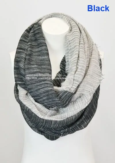 Soft Lightweight Spring Autumn Infinity Loop Circle Scarf Factory photo-3