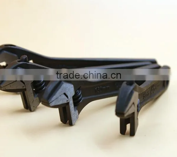 Phosphating Balck Color Adjustable Spanner Wrench