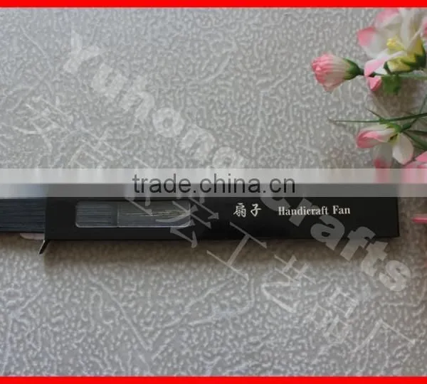 Black Color Hand Held Fan Package Paper Box photo-5