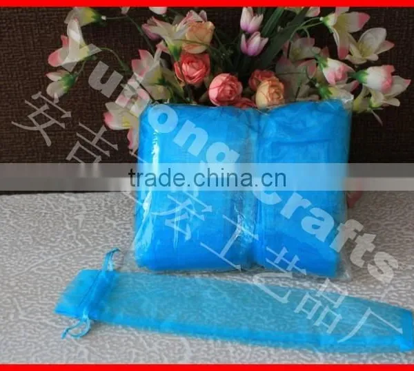 Hot Selling Hand Fan Bag Made of Organza photo-3