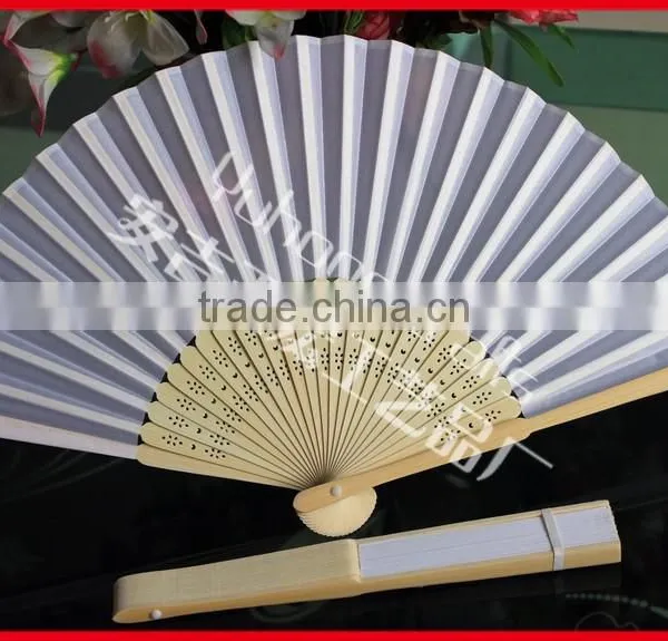Promotional Colorful Silk Hand Fan photo-2