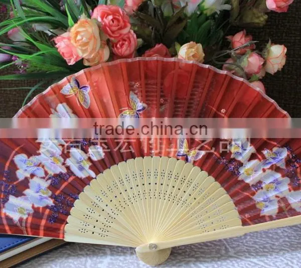 Chinese Style Silk Hand Folding Fan photo-5
