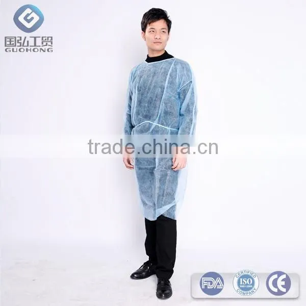 Sterile Disposable Surgical Gown Medical Disposable Pink Isolation Gown