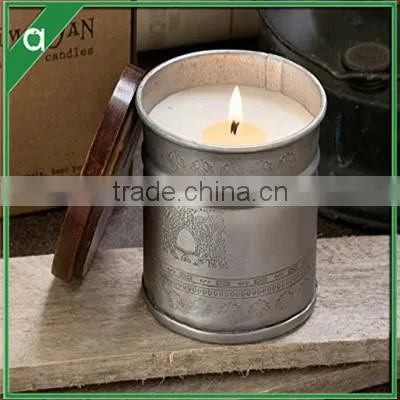 Classic Aluminum Candle Jar Candles Scented With Classic Lid Custom photo-2