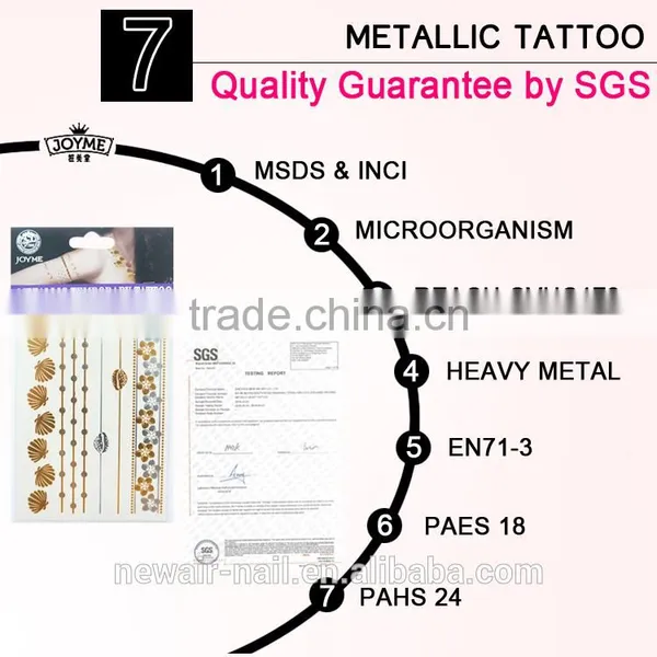 2017 New Design Indian Pic Water Tattoo for Cool Girl photo-5