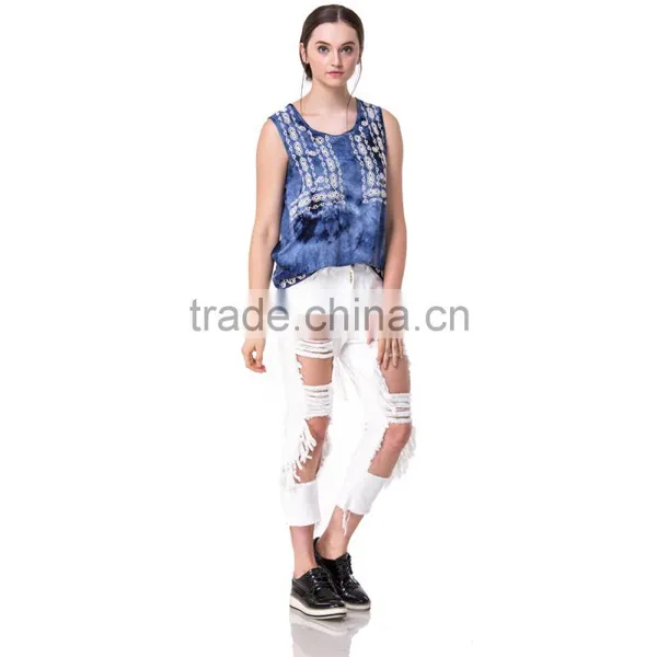Domin Fashion Embroidery Latest Fancy Tops Girls photo-4