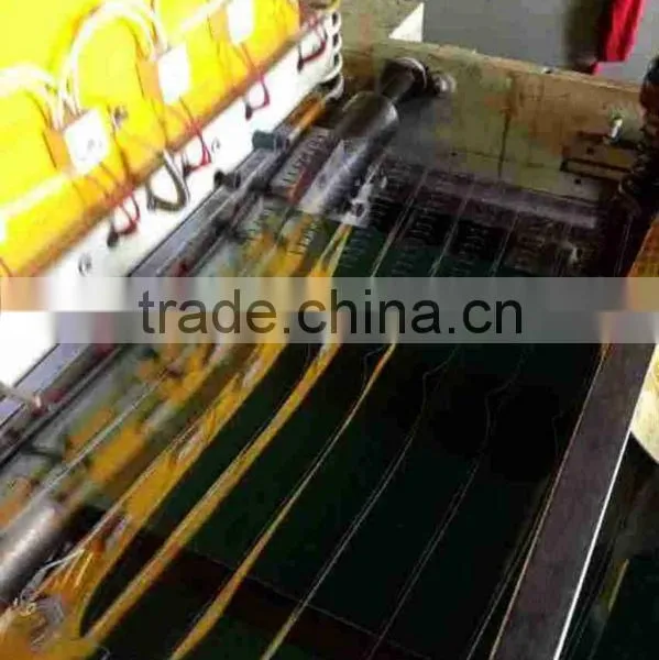stamping machine for shirt collar band