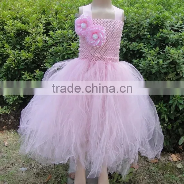 2015 Wholesale Crochet Baby Crochet Tutus With Flower photo-4