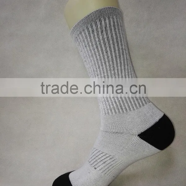 White 100 Polyester Sublimation Blank Wholesale Custom Print Socks photo-5