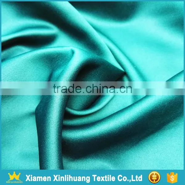 High Grade Soft Handfeel 100% Polyester Matte Satin Fabric for Dresses photo-2