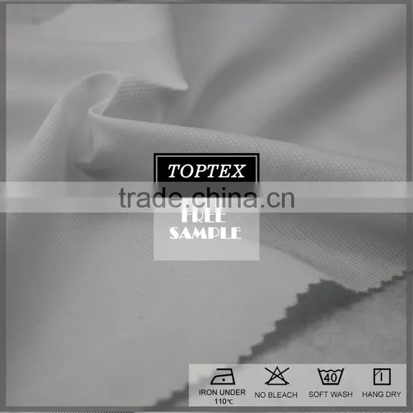 New Design European Style Cotton Oxford Bleached White Mercerized Fabric photo-2