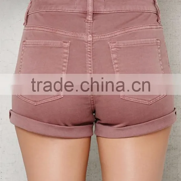 Tulip Super Stretch Denim Jean Shorts Wholesale photo-3