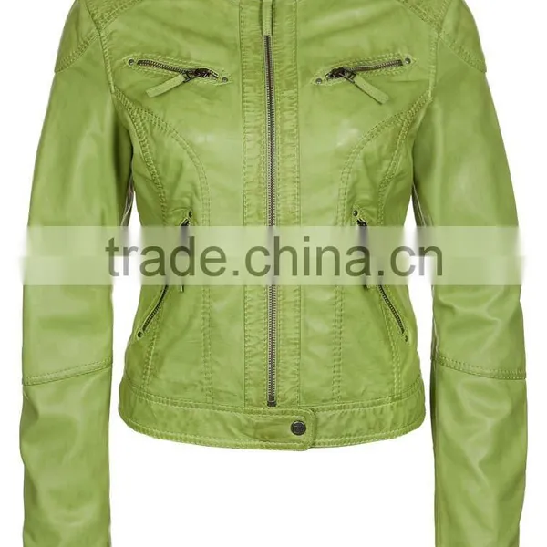 Fashion Leather Jackets for Women photo-3