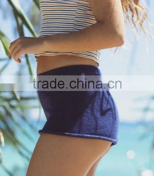 Runwaylover 5029 High Quality Ladies Crochet Beach Shorts photo-5