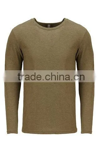 Next Level Apparel Men's Tri-Blend Long Sleeve Tee - Made From 50% Polyester, 25% Cotton and 25% Rayon. photo-5