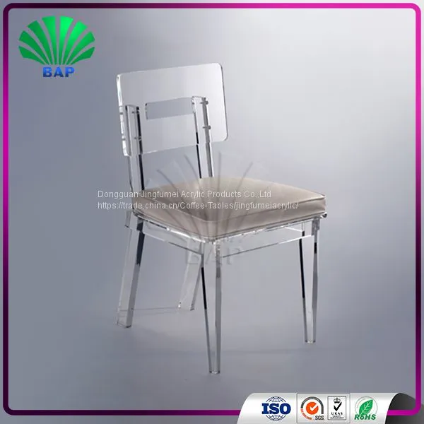 Italy Style Furniture Kids Chair Crystal Dining Chair Elegant Restaurant Chair photo-2