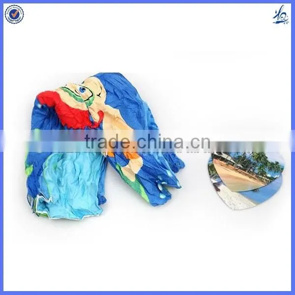 100% Cotton Customized Compressed Towels Magic Beach Towel photo-2