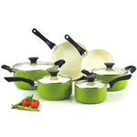 Sell 10 Pieces Pressed Aluminum Cookware Set