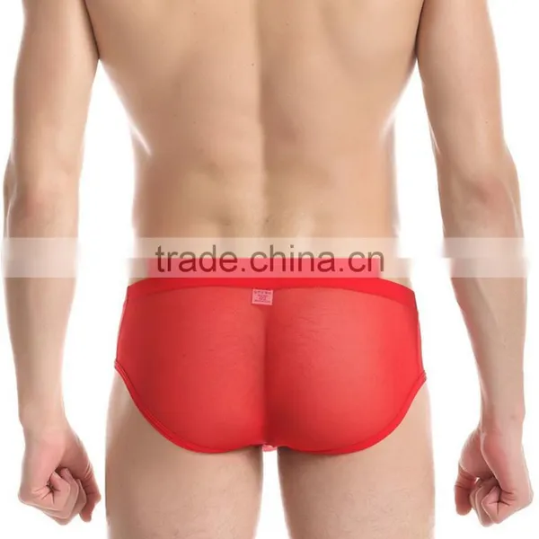 Cotton Spandex Printing Men Boxer Comfortable and Breathable Men Mesh Underwear Men Boxer Briefs photo-6