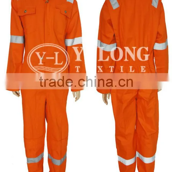 Red Fireproof Suit for Industry Workwear