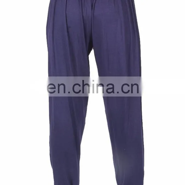 Women's Solid Long Yoga Pants Rayon Spandex Harem Sports Trousers photo-4