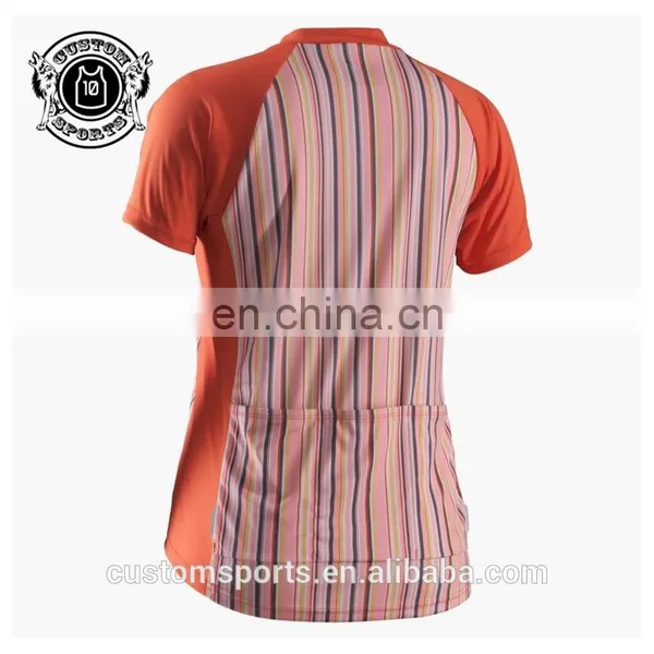 Cycling Jersey With Dri Fit Fabric Custom Printing Sport Shirts photo-2