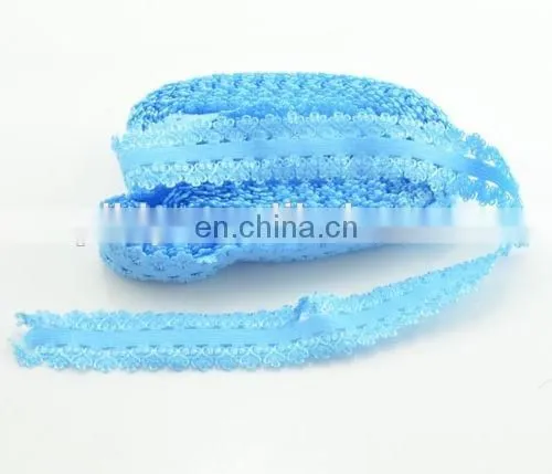 6/8" Elastic Spandex Band Floral Lace photo-5
