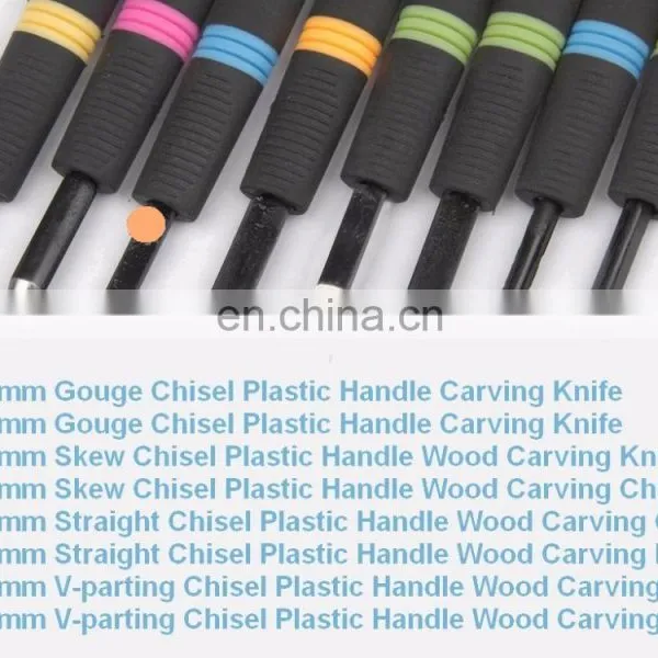 6mm Skew Chisel Plastic Handle Lino Sculpting Knife photo-5