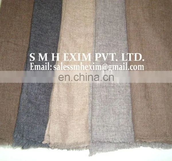 Pashmina Shawls Natural Colour