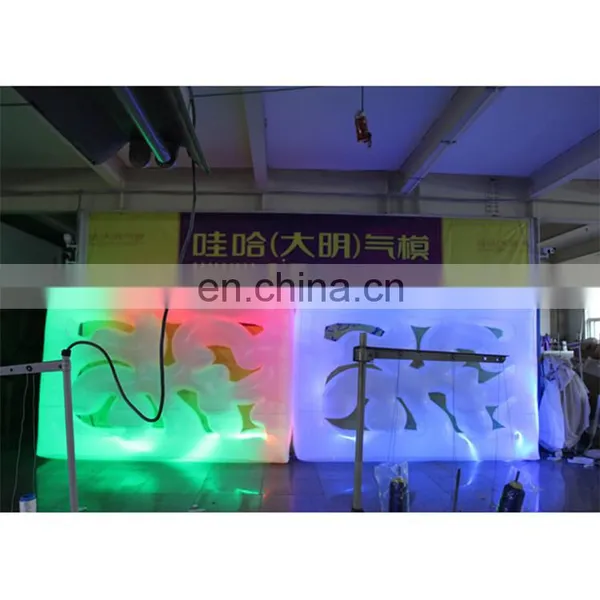 2017 Hot Sale Promotional LED Fence Wall Inflatable for Advertising & Event photo-4
