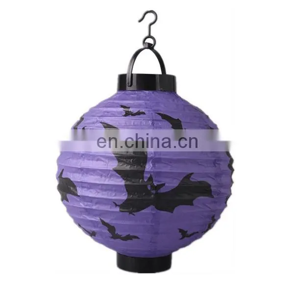 Halloween Party Decoration Paper Lanterns and Paper Spide Banner Kits photo-4