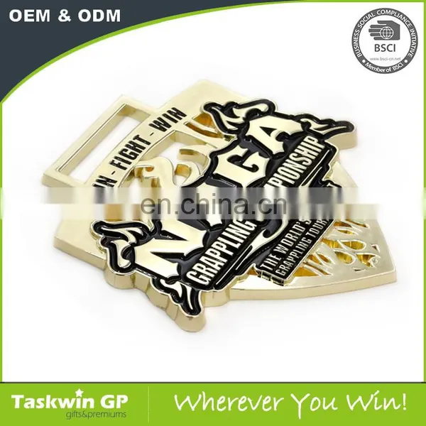Promotional Cheap Customized Your Own Design Gold Brass Souvenir Award Sport Medal photo-5