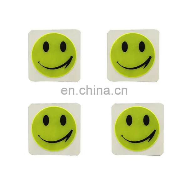 Round Shape Sticekers Reflective Safety PVC Stickers