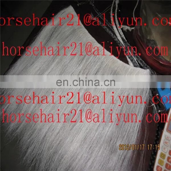 Horse Hair Weft Mane Weaves Mane Extension