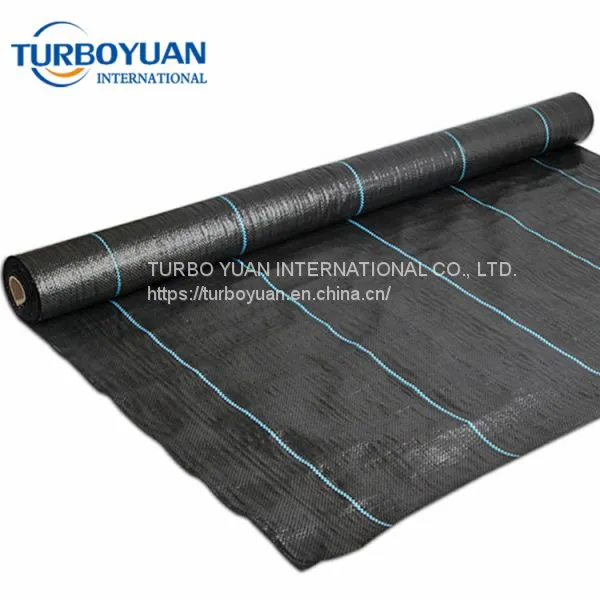 Black Plastic Weed Control Fabric Mat / PP Weed Mesh Cover photo-5