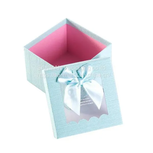 Recycled Jewellery Gift Decoration Flat Packaging Gift Box photo-4