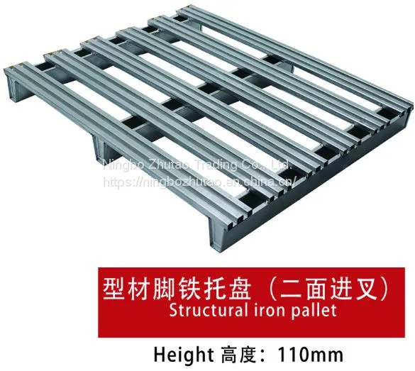Structural Light Steel Pallet Free Fumigation Recyclable Galvanized Customized Warehouse Storage High Loading Pallet photo-2