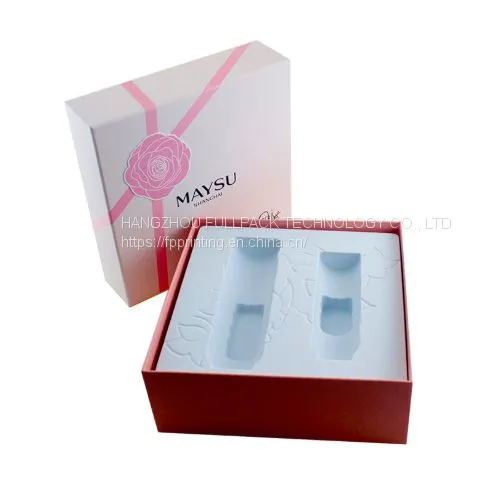 Cosmetic Packaging Boxes With PET Inserts photo-2