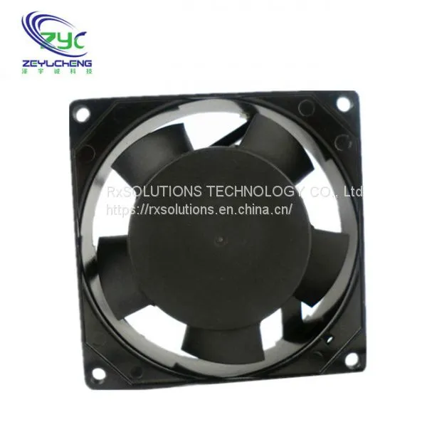 High Quality Low Noise Double Ball Bearing 220V AC Axial Flow Fan photo-5