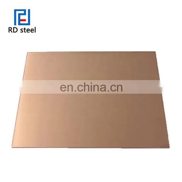 Colored Stainless Steel Sheets/ Color Steel Plate/color Coated photo-2