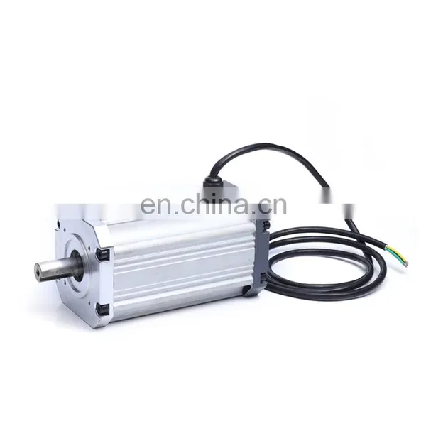 48V 1kw 2kw 3kw Permanent Magnet Brushless DC Motor With Encoder Bldc Servo Motor With Hall Sensor for Farm Machinery photo-5