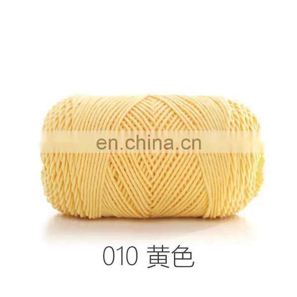 Hot Sale Hand Knitting Rainbow Yarn 55%Acrylic 45%Cotton Yarn photo-2