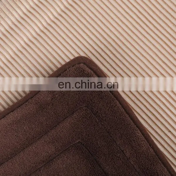 High Quality Super Absorbent Shaggy Solid Anti Non Slip Soft Antiskid Memory Foam Bathroom Tub Kids Mat Rugs photo-3